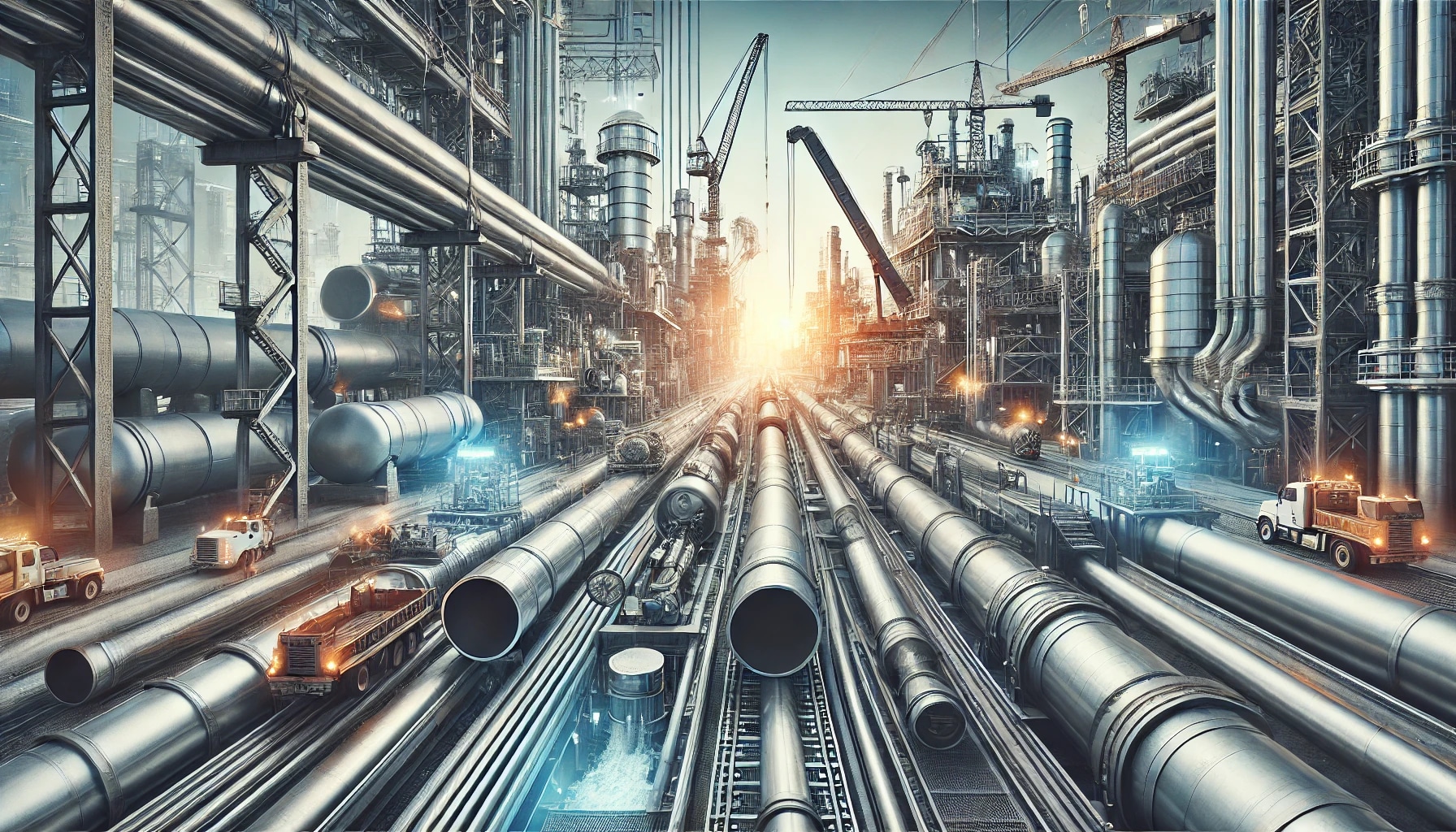 Piping work